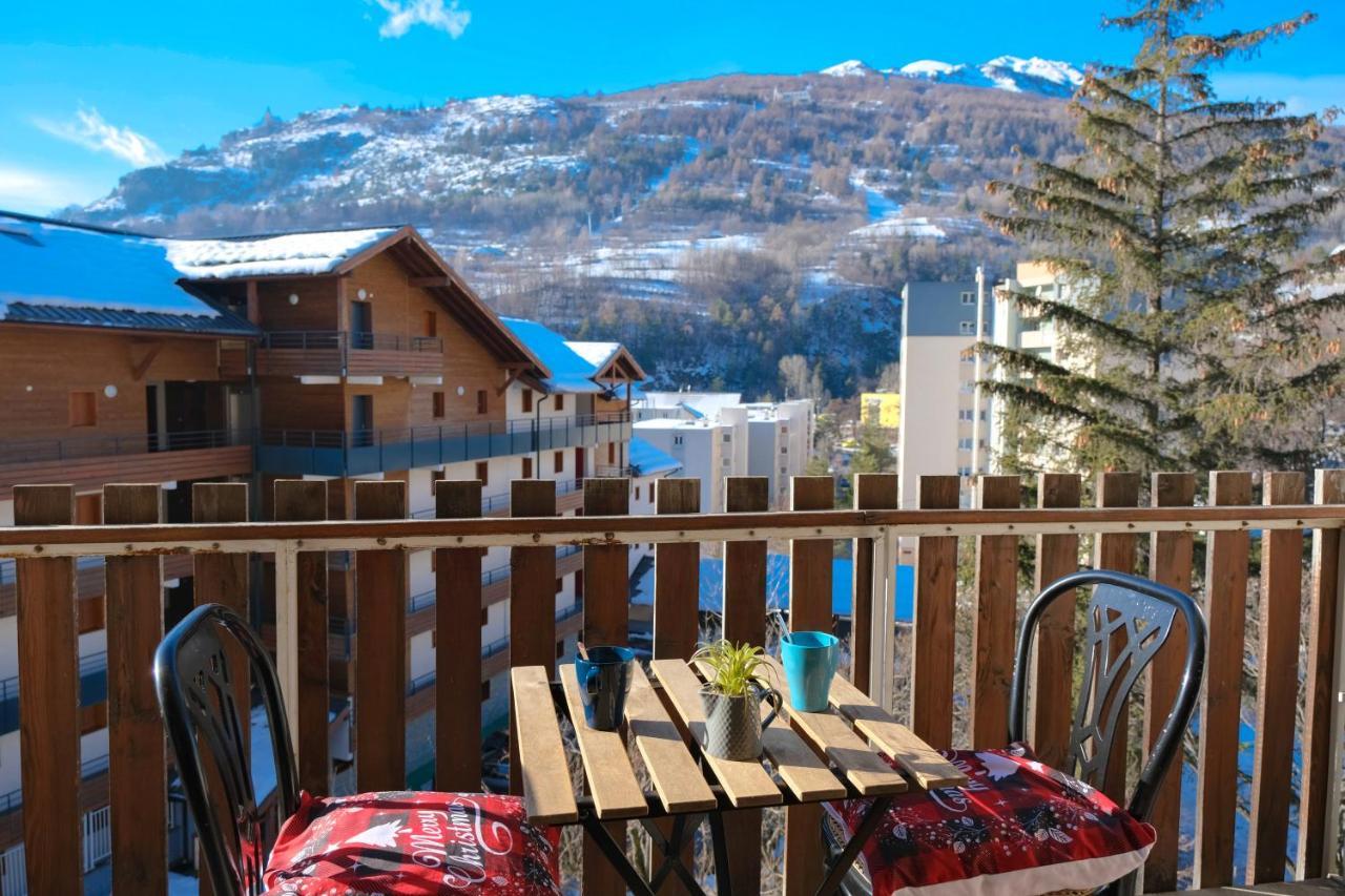 Briancon - Serre Chevalier 1200 - Joli Appartement - Face Aux Pistes En Centre Ville Exterior photo